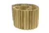 Product image 1 of the product “Bamboo panelling, Apus (yellow-brown) made with flexible stainless steel. Diameter 3-5cm 206x32 cm Height. ”